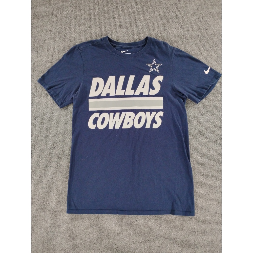Nike Dallas Cowboys T-Shirt Size S Athletic Athleisure Tee Football Jersey Top